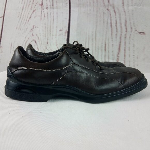 Cole Haan Air Men\'s Brown Leather Round Toe Stitched Oxford Shoes Size 1… main image 13